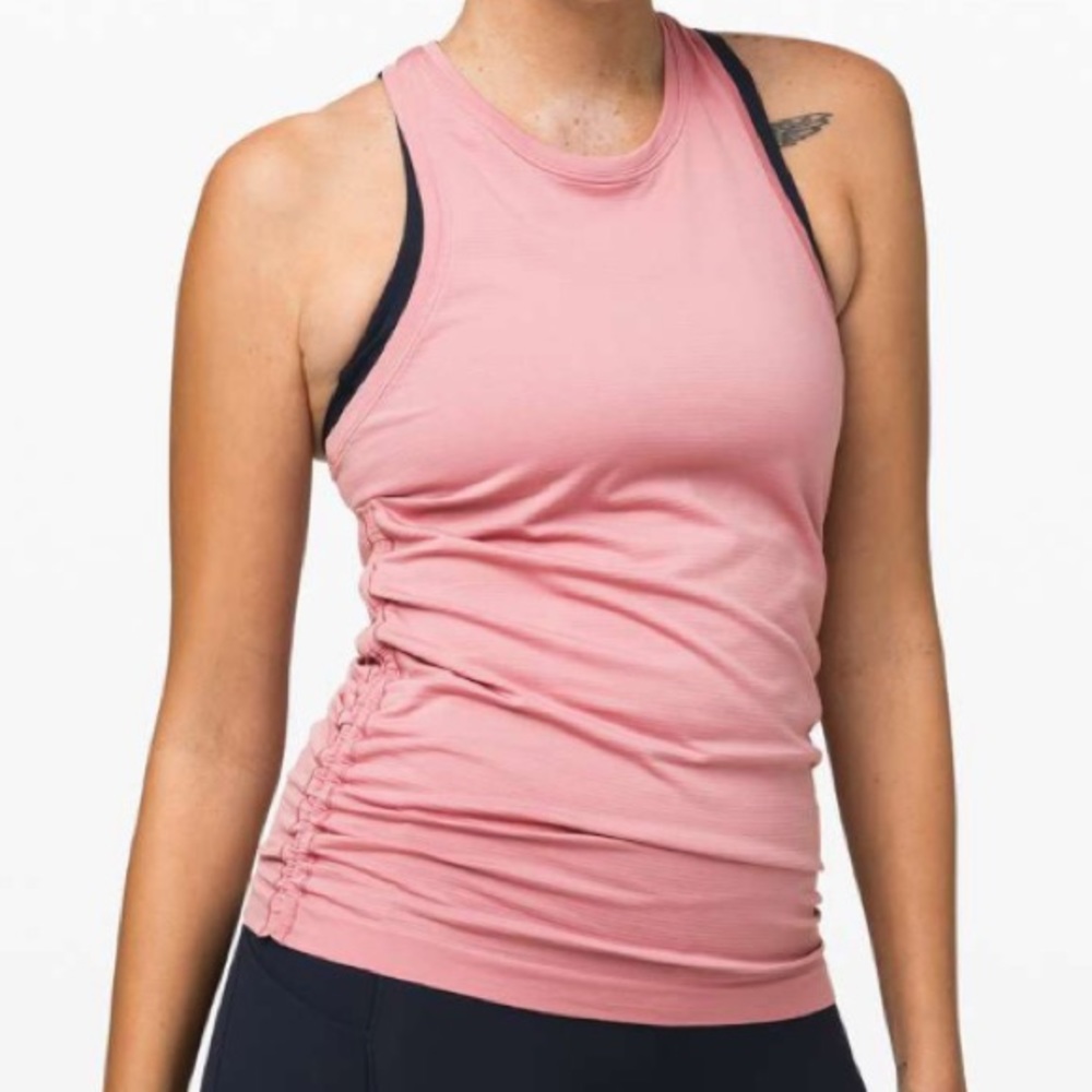 Lululemon Swiftly Speed Tank *Cinch
Pink Taupe | 4